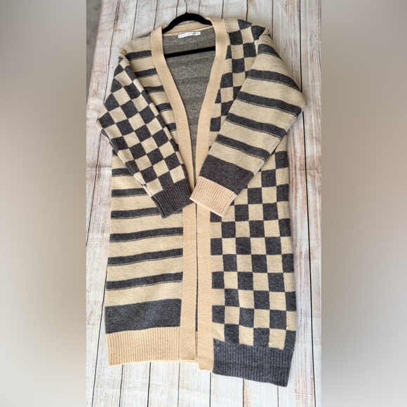 NEW Altar'd State long cardigan duster knit. Size M - Picture 7 of 12